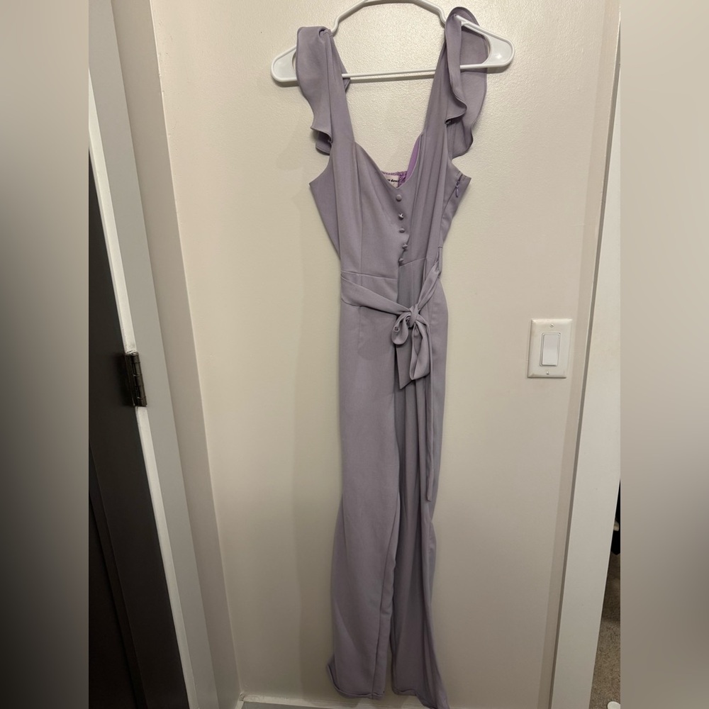 Super down purple jumpsuit size small